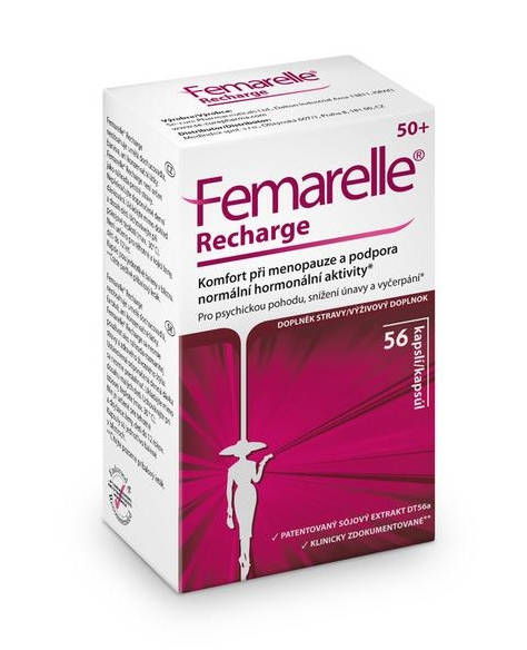 Femarelle Recharge 50+: cena, zloženie, užívanie a účinky