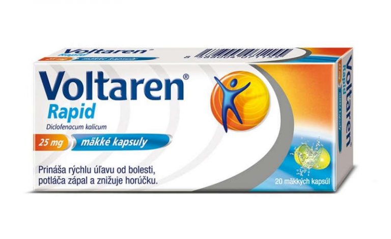 Voltaren Rapid 25 mg tablety, cena, skusenosti a ucinky