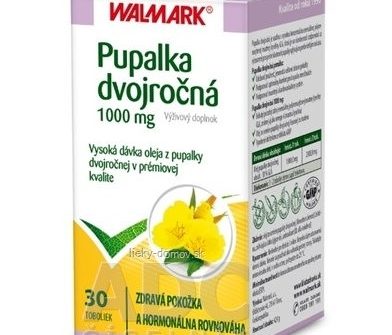 Walmark Pupalka dvojročná 1000 mg: cena, účinky a užívanie