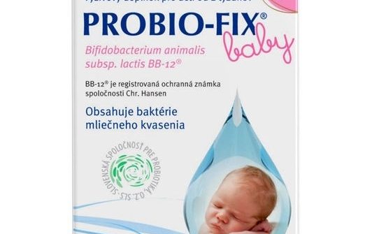 PROBIO-FIX baby: Probiotiká pre deti a dojčatá na črevnú mikroflóru aj proti kolike