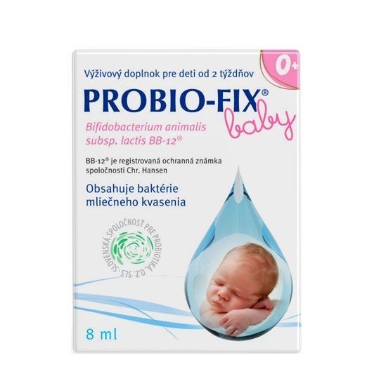 PROBIO-FIX baby: Probiotiká pre deti a dojčatá na črevnú mikroflóru aj proti kolike