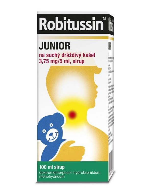 Robitussin Junior: sirup, cena, skúsenosti a dávkovanie