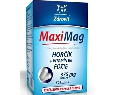 Zdrovit MaxiMag: kapsule, cena, zloženie a dávkovanie