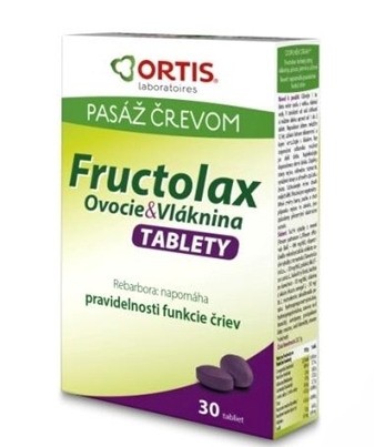 Fructolax Ovocie a vlaknina tablety, cena a skusenosti