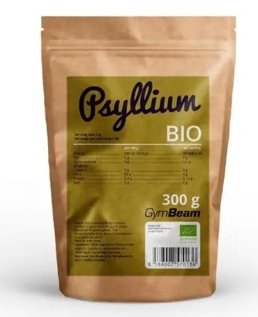 Bio Psyllium GymBeam: prášok, účinky, kde kúpiť a cena
