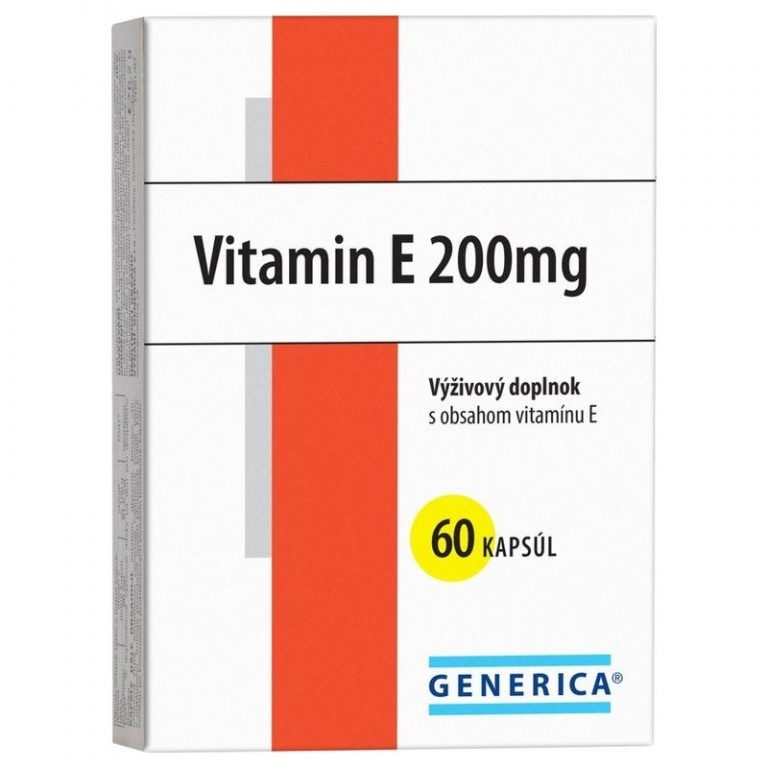 Generica Vitamin E 200 I.U.: skúsenosti, cena a účinky