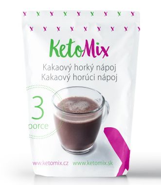 Proteínový kakaový horúci nápoj KetoMix